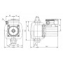 Циркуляционный насос Wilo TOP-Z 25/6 EM