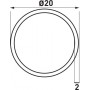 Труба из сшитого полиэтилена Elsen PE-Xa Elspipe 20x2,0 (бухта: 120 м)